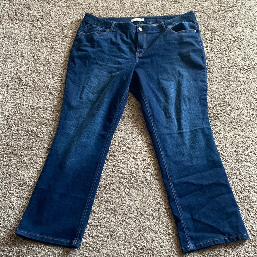 Brand new without tags! Maurices slim boot dark wash jeans 22w regular